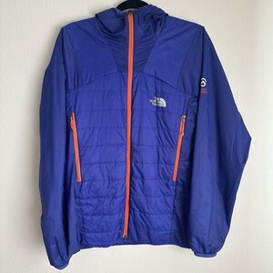 The North Face Jacket Mens Small Summit Series Lightweight Puffer Purple